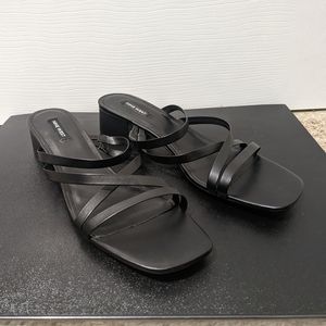 Nine West, Remy Sandal, Women's Size 12, Black